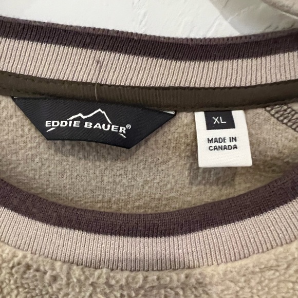 Eddie Bauer Mens Pullover fleece. Size XL - Picture 5 of 6